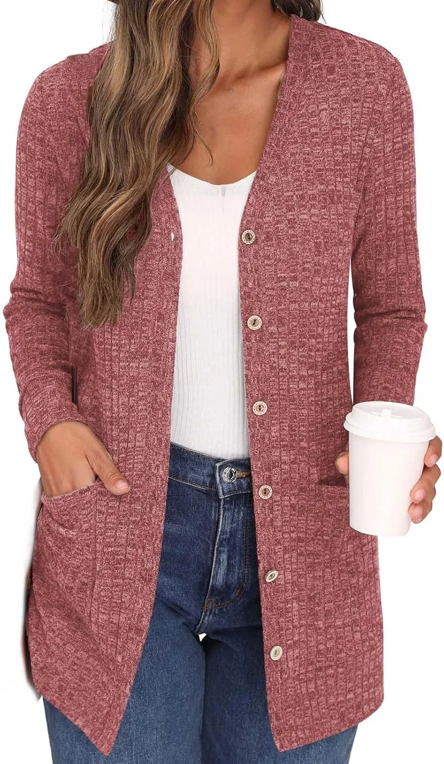 2023 Women's Fleece Coat Winter Warm Oversized Open Front Fuzzy Cardigan Soft Trendy Casual Hooded Draped Jackets with Pocket