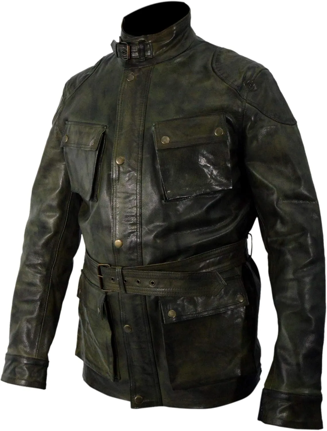 Benjamin Button Tribute Black Leather Jacket  Timeless Elegance with a Cinematic Soul