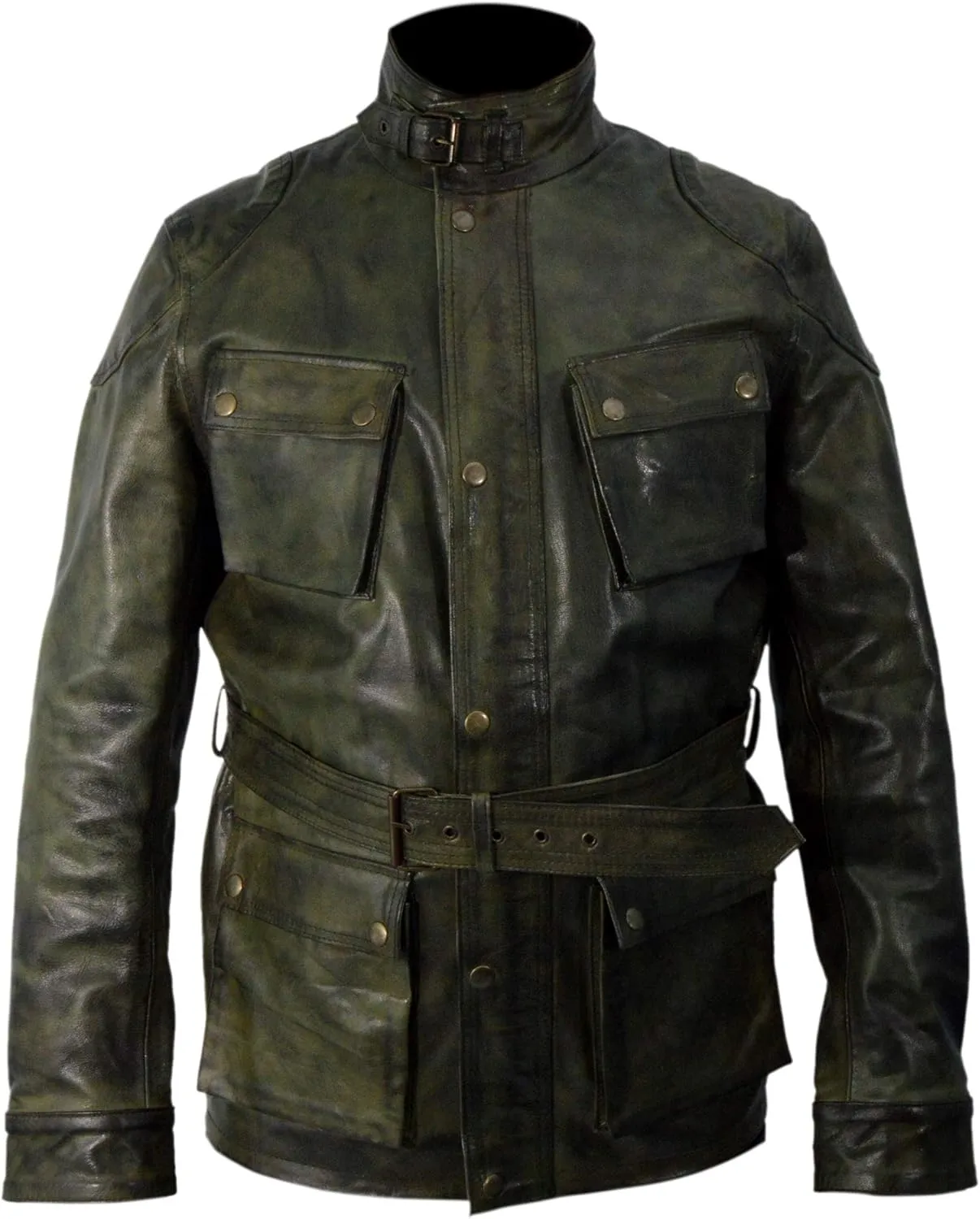 Benjamin Button Tribute Black Leather Jacket  Timeless Elegance with a Cinematic Soul