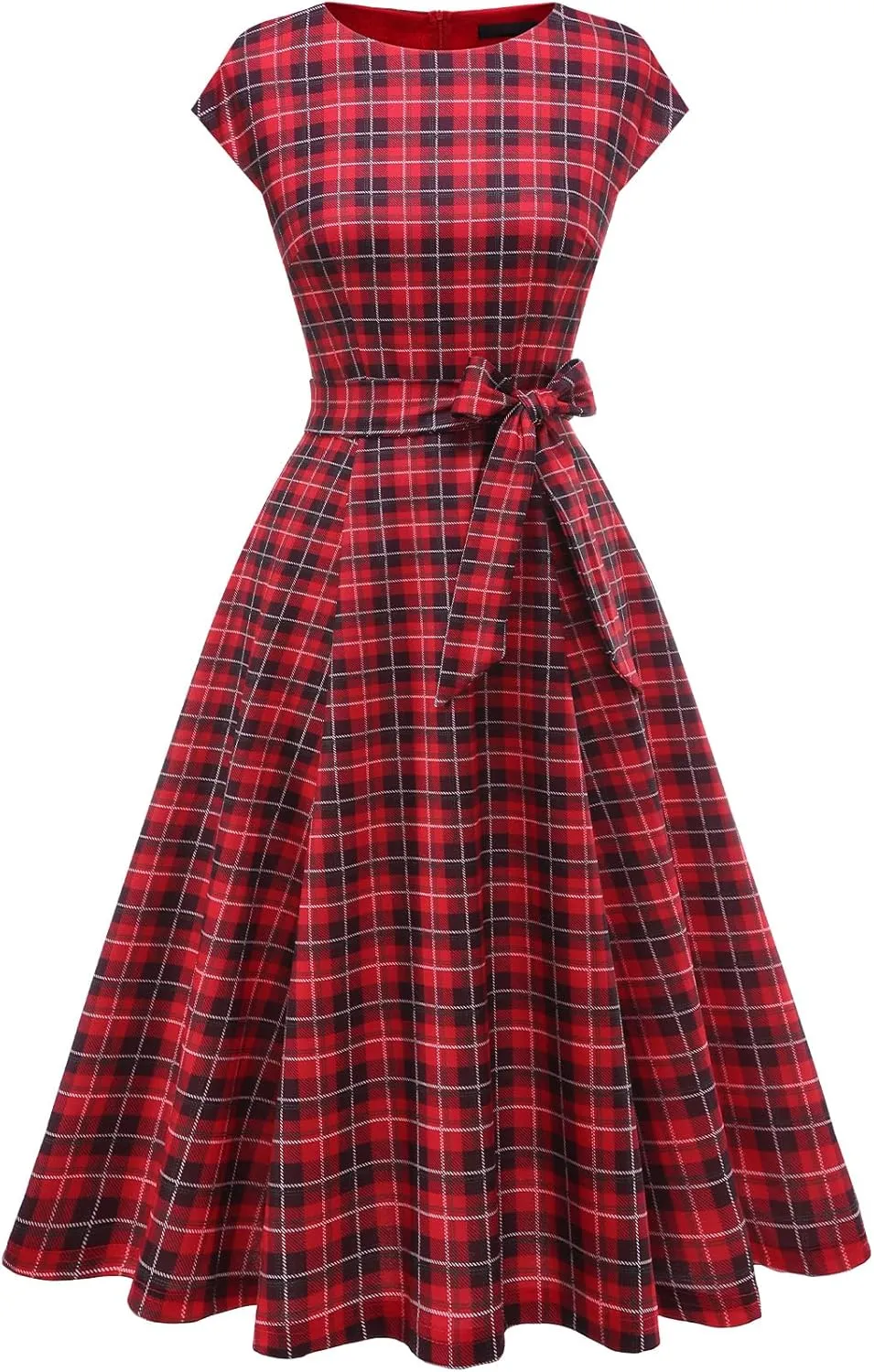 DRESSTELLS Women's Cocktail Dresses, Formal Wedding Guest Church Modest Graduation Party Prom Dress 2025