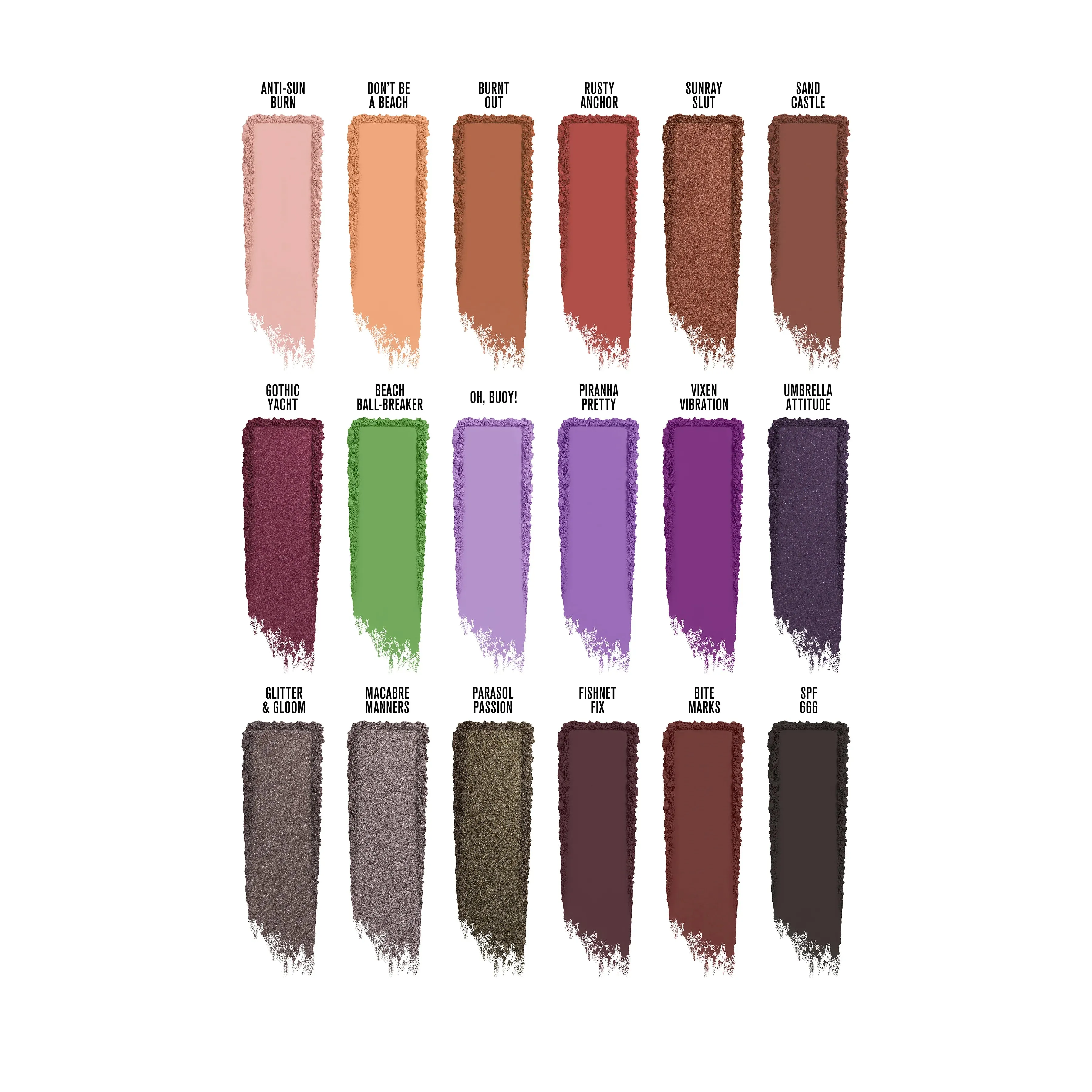 Gothic Beach Palette