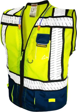 KwikSafety - SHERIFF & SPECIALIST Safety Vest [Multi-Use Pockets] Class 2 Reflective Vest ANSI OSHA Safety Vest for Men