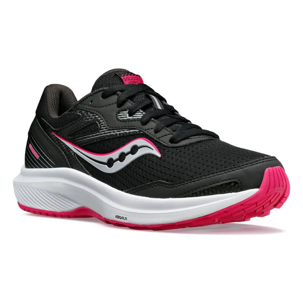 Saucony Running Femenino Cohesion_16 Black/Fuchsia