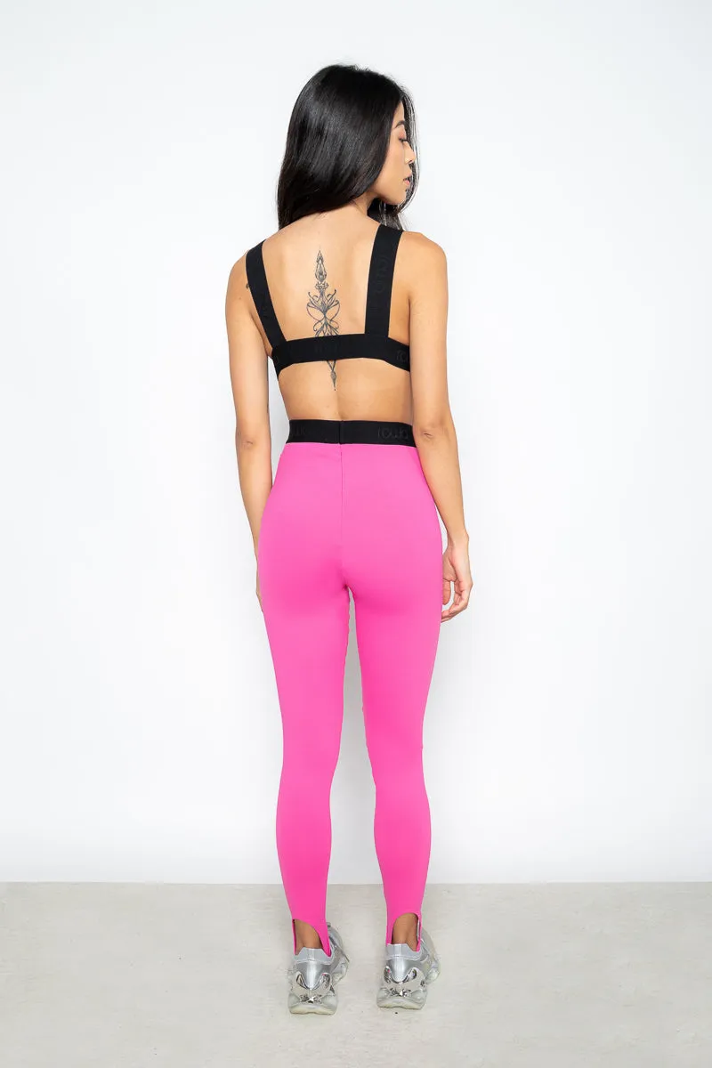 Top Esperança com malha infra EMANA® - Rosa